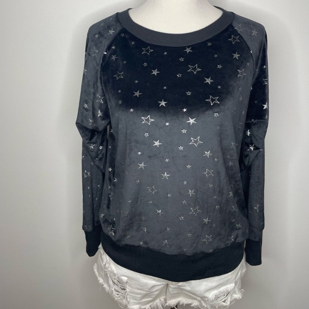 #followme- Black Star Long Sleeve Top & Pant Set